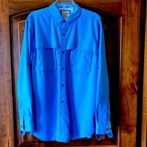 TravelSmith long sleeve men’s outdoor shirt